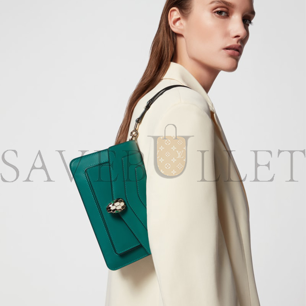 BVLGARI SERPENTI FOREVER EAST-WEST SHOULDER BAG (22*13*5.5cm) BVLGARI SERPENTI FOREVER EAST-WEST SHOULDER BAG (22*13*5.5cm)